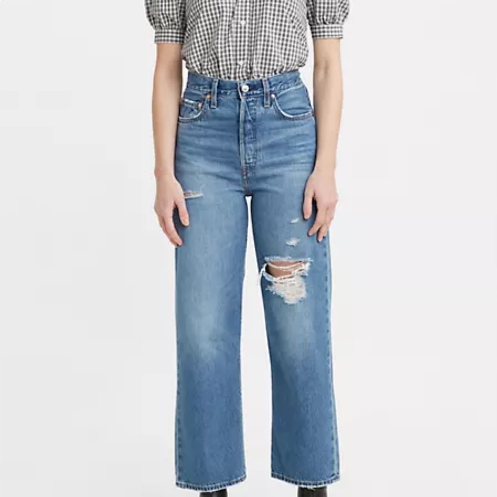 Levi’s Ribcage straight jeans